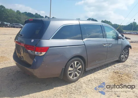 2015 Honda Odyssey Touring/Touring Elite from USA, damaged, VIN 5FNRL5H95FB127156
